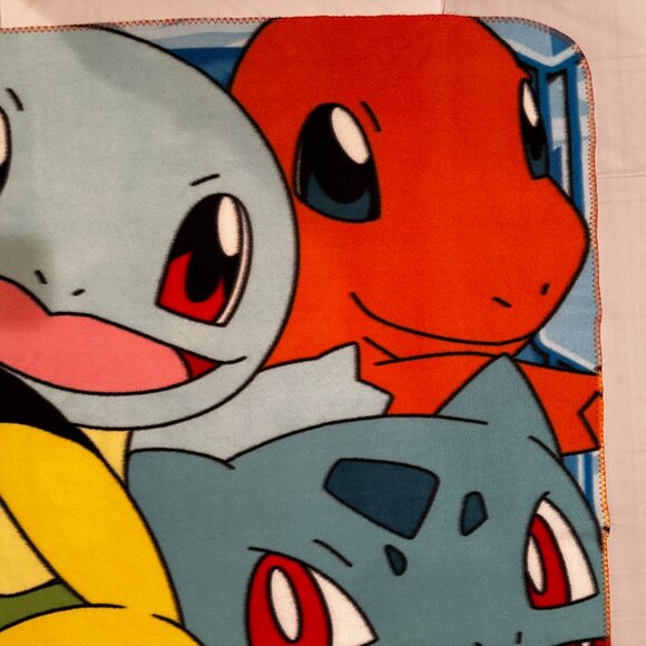 Pokemon Pikachu and Friends 57" x 44" Throw Blanket - Picture 8 of 12